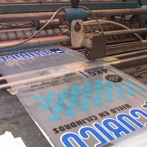 Bolsa para productos congelados